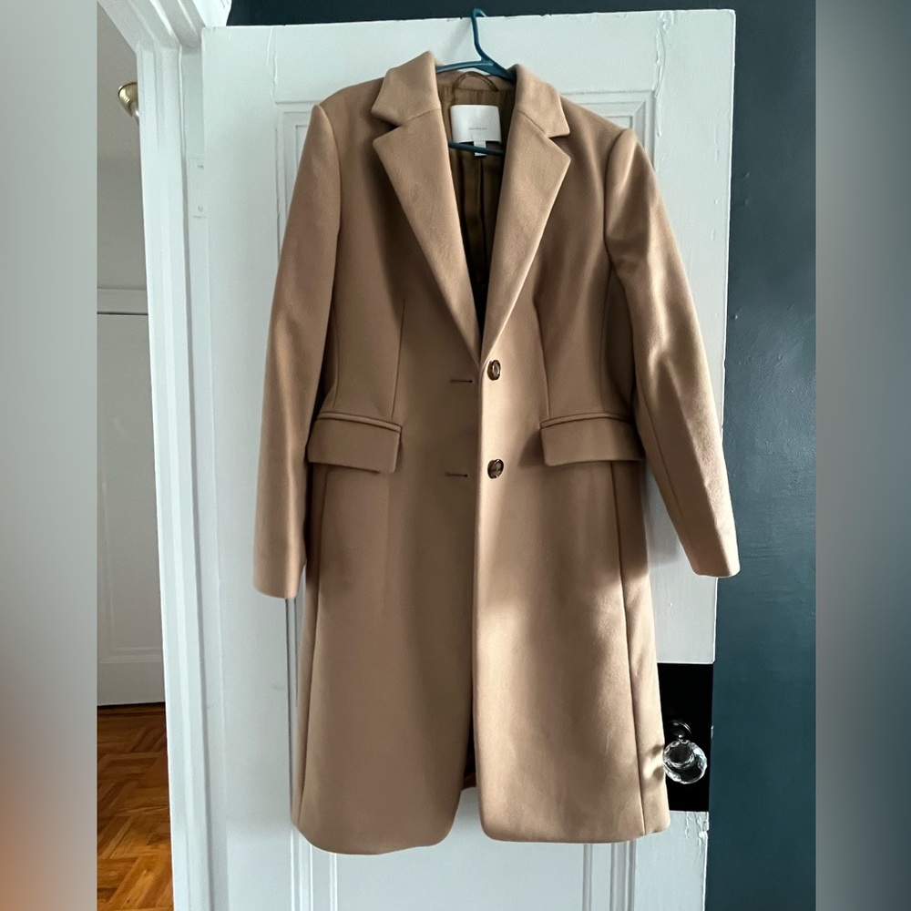 BOSS Coat in Virgin Wool and Cashmere